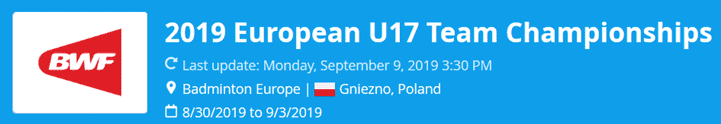 European U17 Team Championships 2019 | LAT european u17 team championships 2019 lat