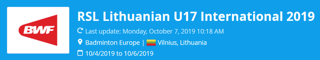 Lithuanian U17 International 2019 | LAT lithuanian u17 international 2019 lat