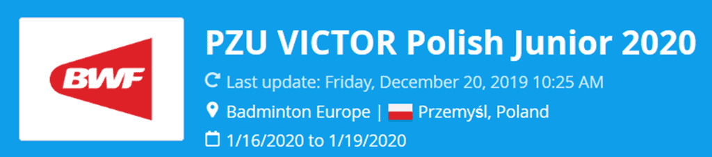 Polish Junior 2020 | LAT polish junior 2020 lat